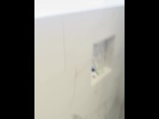 Preview 4 of HOT! Pregnant MILF shower fuck & dripping creampie (POV)