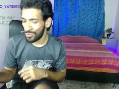 roll a joint, jerk off and cum