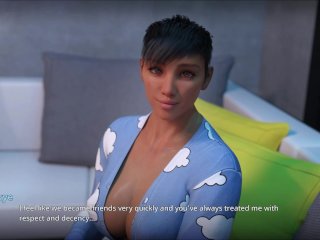 game walkthrough, brunette big tits, kink, pc gameplay