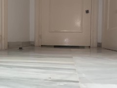 Unaware giant wet plumber strip