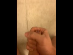 Just A Big Uncut 9" Irish Cock Cumming All Over The Floor