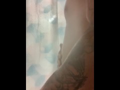 Showering