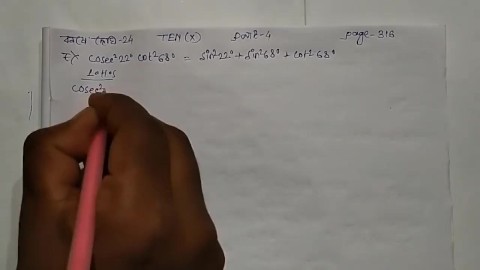 Trigonometric Ratios of Complementary Angle Math Slove by Bikash Edu Care Episode 4