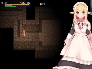 H-Game Aria and the Labyrinth's Secret (Game Play)