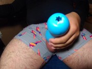 Gooning in my new undies and cumming twice