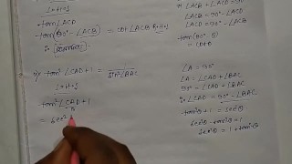 Proporciones trigonométricas de Angle matemáticas complementarias por Bikash Edu Care Episodio 6