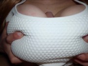 Preview 4 of MY TITS GET A BIG LOAD OF CUM