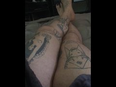 tattooed feet