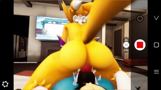 lucario et navire renamon