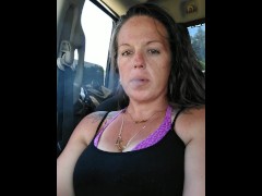 Teasing my fans with my selfie video