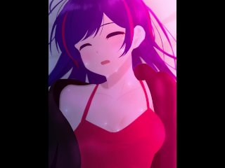 oshinoko, vertical video, babe, anime