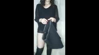 ASMR Perfect Brazilian teen Striptease