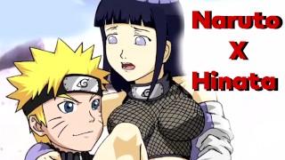 Naruto e Hinata fazendo sexo lá fora (Naruto)