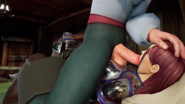 Fucking the Guard Girl in her barracks  Warcraft Porn Parody Short Clip