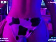 Preview 5 of Dry humping in sexy cow print bikini + 2 trailers