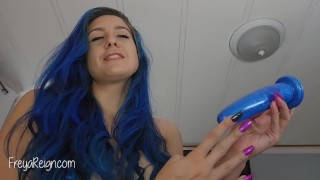 Femdom & Pegging Switching From Finger To Dildo Point Of View