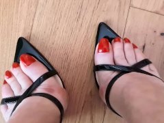 My new mules and foot slave training
