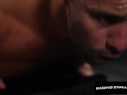 Preview 3 of BBC Pumps Muscle Hunk Full Of Cock - Zod Blakk, Sean Xavier - RagingStallion