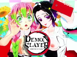 demon slayer shinobu, creampie, hentai anime, hentai joi