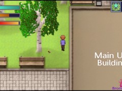 Femdom University Zero E36 - I Sniff the Sweaty Feet of a girl relaxing after Running