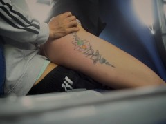 sexo con chica extraña en el bus