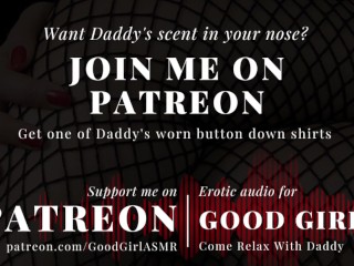 [GoodGirlASMR] Sit On Daddy’s Lap, Let Me Take Your Weight And Make You Gush