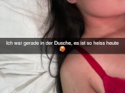 Preview 1 of Boyfriend cheats on his girlfriend with an 18-year-old classmate on Snapchat and jerks her off