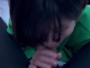 たっぷりと精子を吸い上げてしまうフェラうまな彼女♡　cum in mouth cumshot