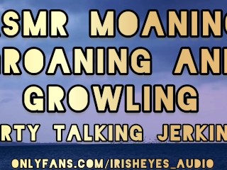 FULL AUDIO - ASMR Moaning, Groaning, Growling Cumshot Big Uncut Dick Jerk off - Sexy Irish Accent