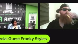 Franky Styles entrevista con Red Waters en las noches de mi radio Chicago