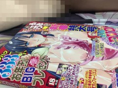 【二次元ぶっかけ】裸エプロンの巨乳人妻にザーメンをNTR顔射 - Screenshot 11 of 16 - 裸エプロン