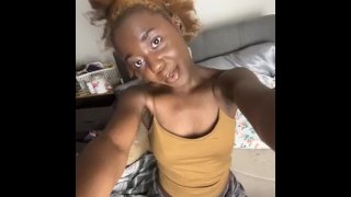 Sexy Ebony FemaleStoner Fumar: SMOKESESSION x Fumar conmigo