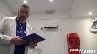 Doctor diagnoses you as chronic masturbator and prescribes a chasity cage for your cock PREVIEW