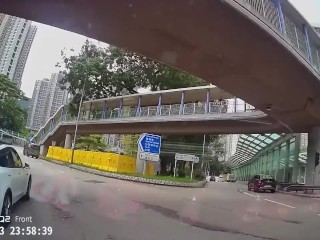 Глупый водитель Tesla