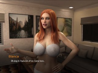 redhead big tits, red head, adultvisualnovels, pc gameplay