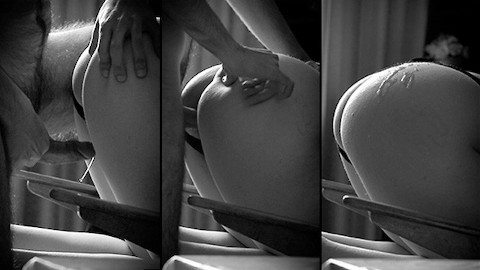 Kunstige zelfgemaakte porno met The Weeknd liedje (Black en wit)