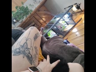 Wife eats my pussy until she cums