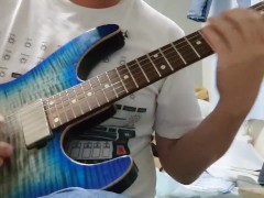 Am triads sweeping arpeggios