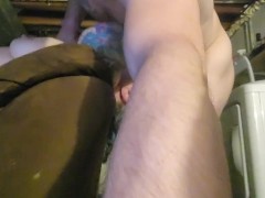 Midget doing the fruit roll up trend on me, then gets bent over a chair. - Screenshot 9 of 16 - Little Person