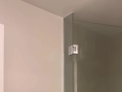 Watch hot teen after shower routine - real voyuerism