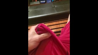 Cumming through my boxers