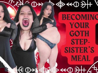 Becoming your Goth Step-Sister's Meal (Preview)