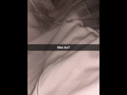 Preview 2 of My German Girlfriend cheats on me Snapchat Cuckold