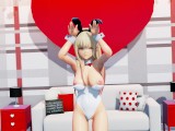 【4K / MMD R18】Kitagawa cute bunny