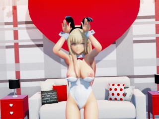 【4k / MMD R18】Kitagawa Cute Bunny