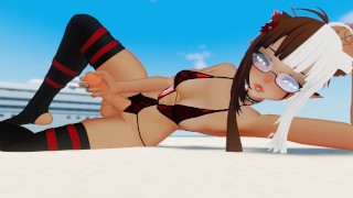 The Futa Beach Gower Is Not Fond Of You Interfering With Her Tanning Session