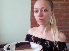 Birthday girl eats cake | sitophilia | asmr - Screenshot 2 of 16 - Cake