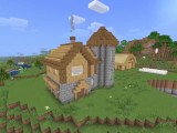 How to build a House with a tower in Minecraft