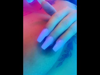 exclusive, solo female, vertical video, hard nipples