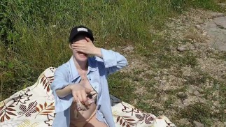 Went on a picnic with a friend. Relax and Pleasure